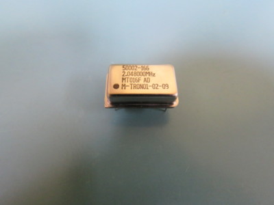 MTRON  MTO16FAD2.048MHZ Qty of 20 per Lot CRYSTAL OSCILLATOR 2.048MHZ