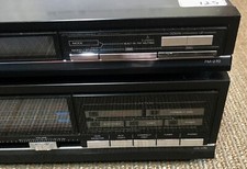 Amplificador estéreo Fisher vintage CA-270 y sintonizador FM ambos funcionando hecho en Japón