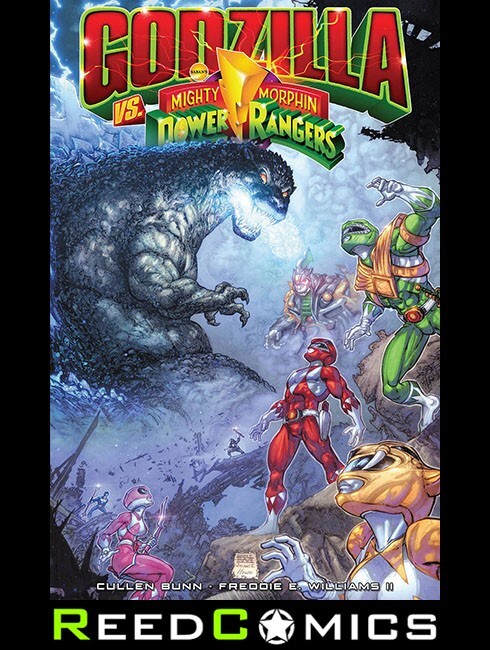 GODZILLA VS MIGHTY MORPHIN POWER RANGERS GRAPHIC NOVEL (120 Pages) New Paperback