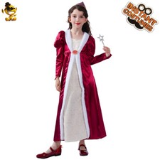 Girls Medieval Princess Dress for Party Kids Halloween Princess Costume