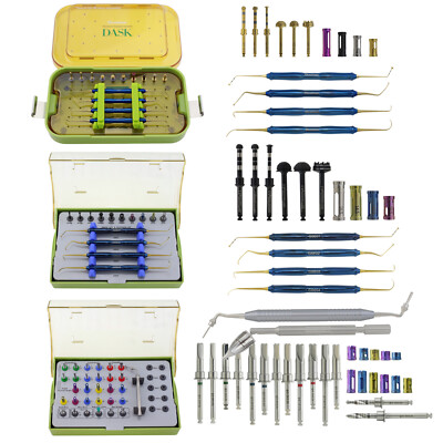 DASK Implant Approach Sinus Lift Kit Drill Hydraulic Membrane Lifter Hiossen CAS