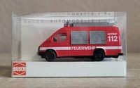 Busch 1:87 43745 Ford Transit Feuerwehr. Neu-Ovp