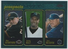 2001 Topps Chrome #293 Mike Glendenning / Kenny Kelly / Juan Silvestre