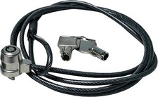 CTA LT-CABLEMK Sicherheitskabelschloss &ndash; 2 Meter lang Kensington kompatibel