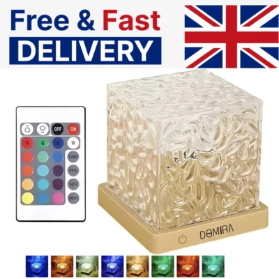 DOMIRA 16 Colors Ice Cube Galaxy Projector Light ocean Wave Sensory Light Lighting Lamp