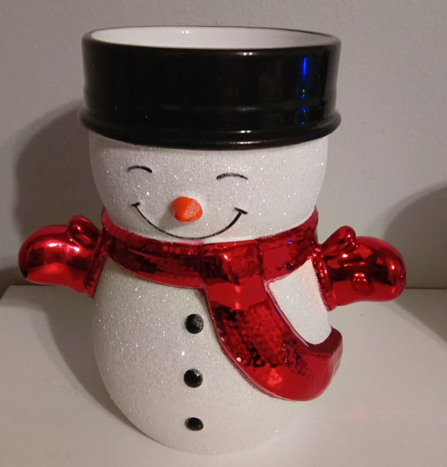 Bath & Body Works Snowman / Polar bear 3Wick Candle Holder * read description - Image 2 of 4