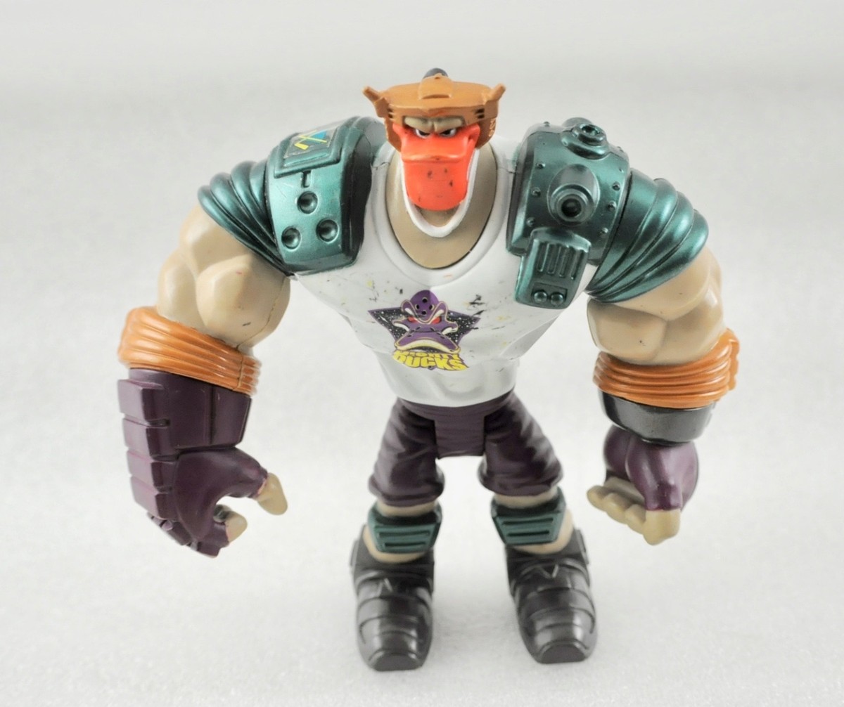 Vintage Mighty Ducks Puckzooka Grin Action Figure | eBay