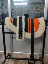 Navajo Bareback Horse Saddle Pad Free Girth Stirrups Size 31"x29" Girth Size,36.