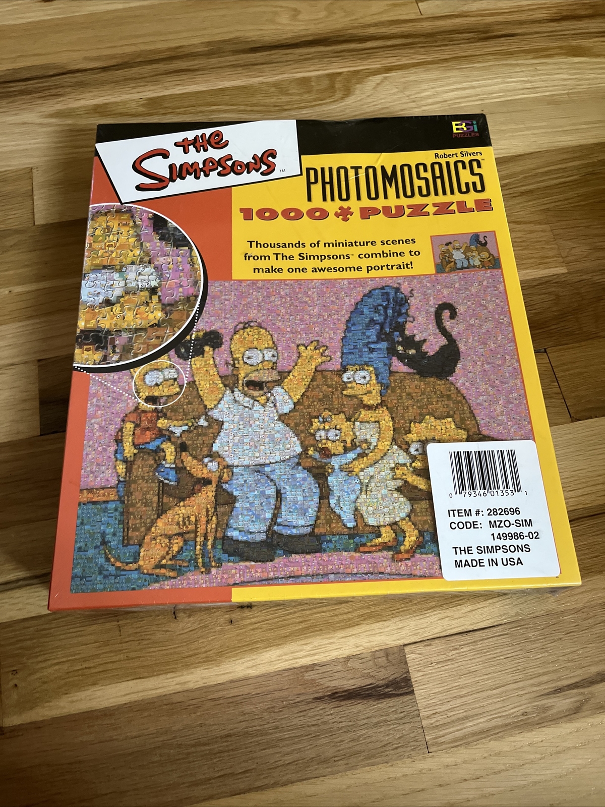 The Simpsons Photomosaics 1000ピース Amazon.co.jp: Theシンプソンズ