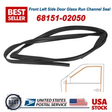 Front Left Driver Side Door Glass Run Channel Seal For Toyota Corolla 2002-2008
