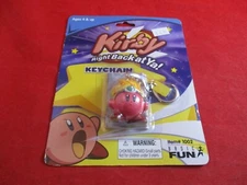 Kirby Right Back At Ya! Basic Fun Nintendo HAL Promotional 2003 Keychain *NEW*