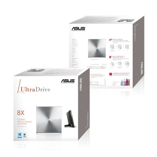 ASUS SDRW-08U5S-U Optical Disc Laufwerk DVD Super Multi DL Metallic - Bild 2 von 2