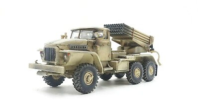 PMA P0338 - Precision Model Art 1:72 BM-21 Grad Mobile Rocket Launcher Iraq 2017