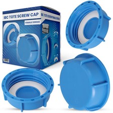 IBC Tank Adapter Kappe S100x8 IG Regenwassertank Behälter Deckel Stecke