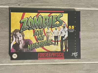 Limited Run ZOMBIES ATE MY NEIGHBORS (SNES) Standard Transparent