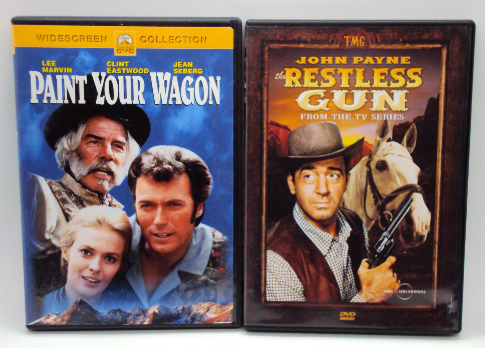 PAINT YOUR WAGON & THE RESTLESS GUN DVDs Westerns Clint Eastwood John