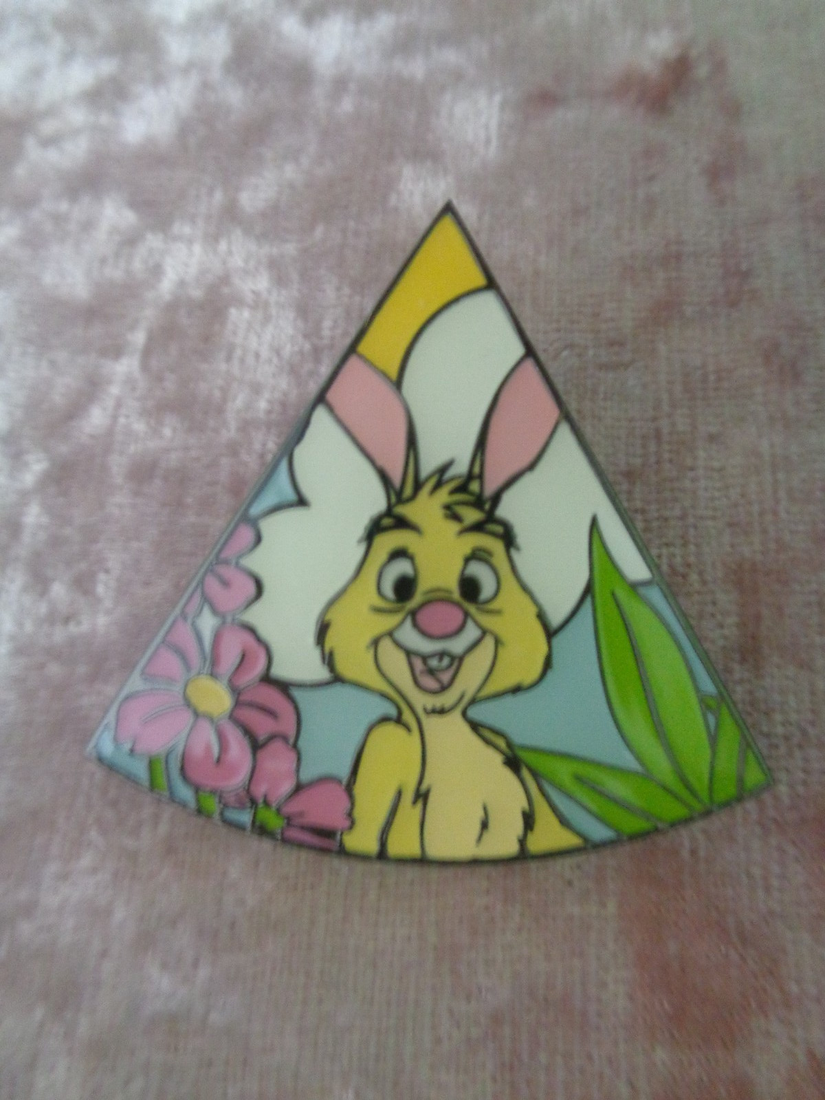 Loungefly / Disney - Winnie Pooh Floral - Rabbit - Mystery Puzzle Slice Box Pin