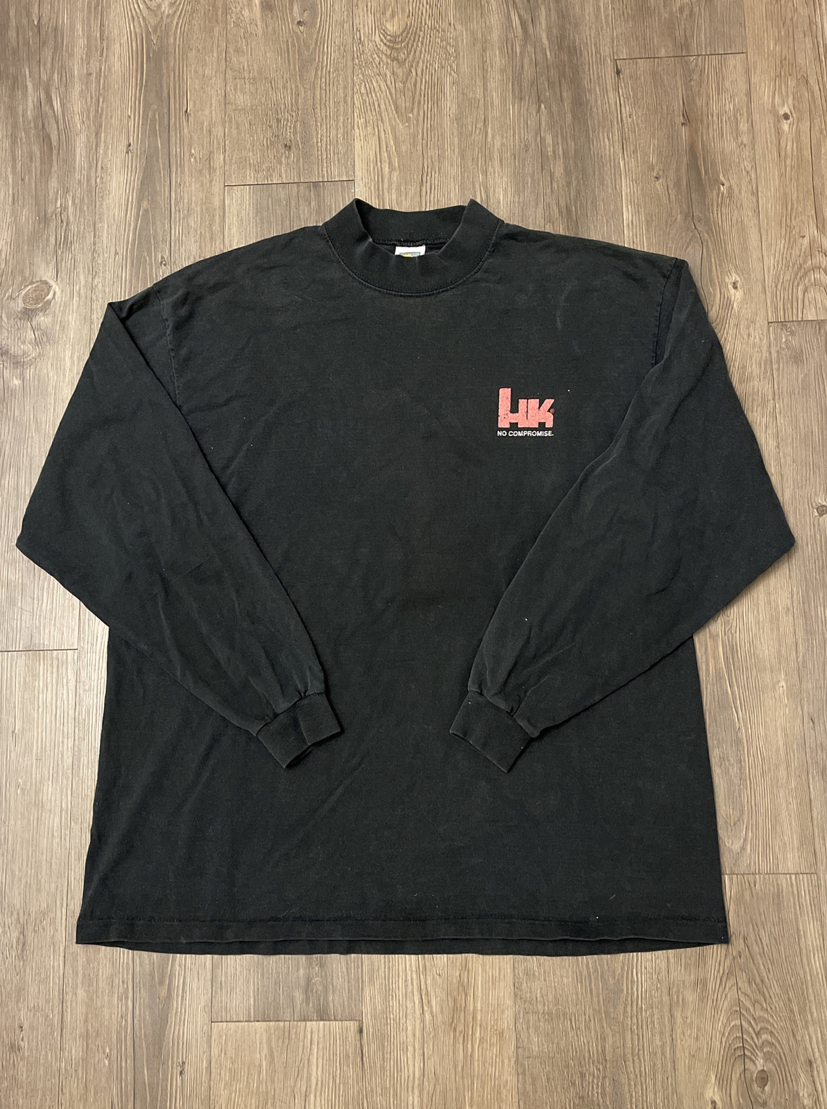 Vintage HK Shirt Black Heckler & Koch No Compromise G… - Gem