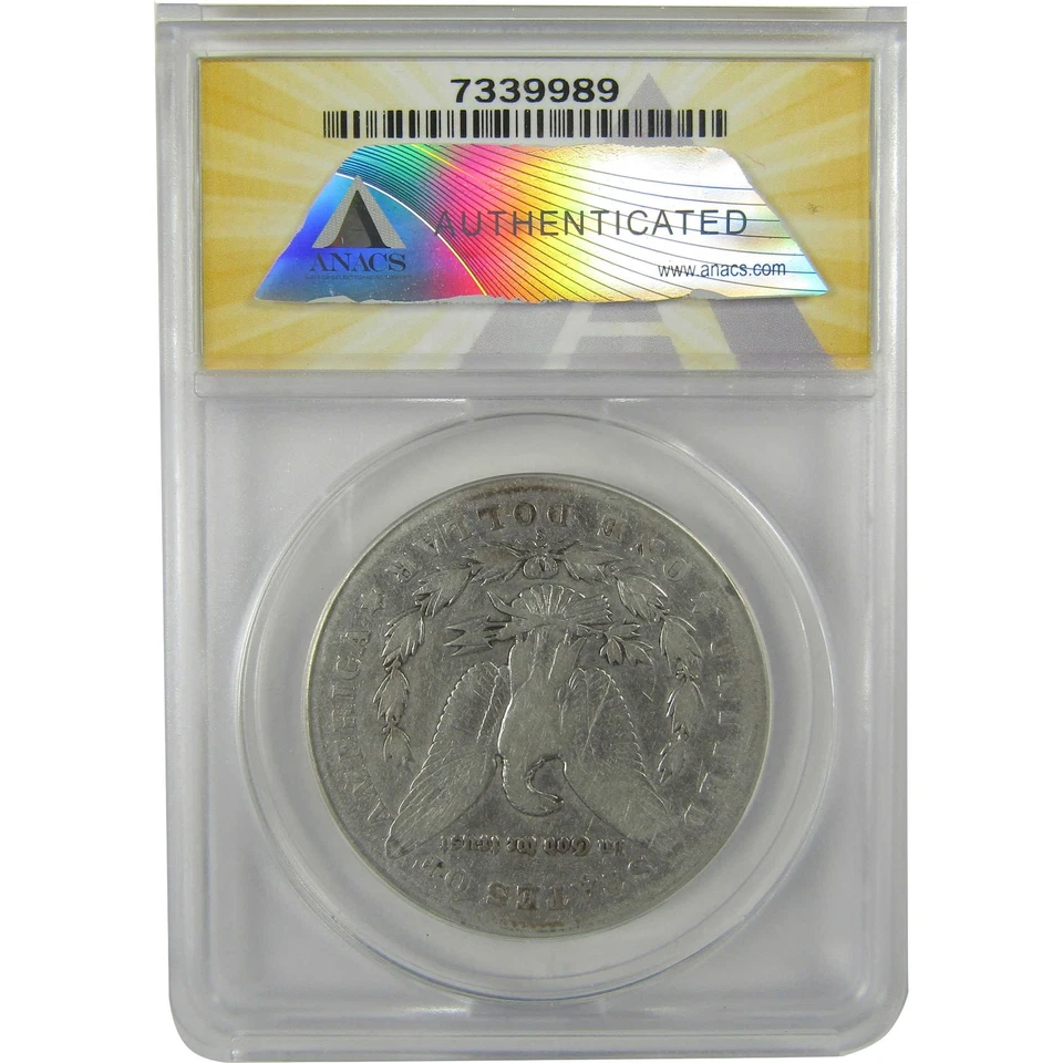 1902 S Morgan Dollar G 6 Details ANACS Silver $1 Coin SKU:I21659 - Image 2 of 4