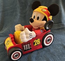 Disney Junior Mickey Mouse Roadster Racers Electronic Toy Race Car And 14  Plush