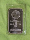 1 oz .999 FINE SILVER BAR Morgan Dollar Design from Highland Mint ~ Sealed.