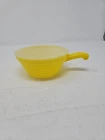 Vintage Soup Bowl Yellow Milk Glass Beehive Fire King Oven Ware