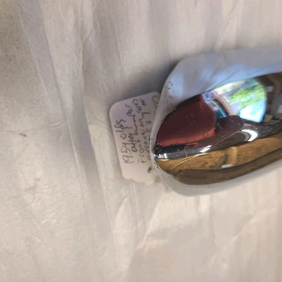 Oldsmobile 1959 protector de parachoques exterior superior lado del pasajero delantero 59 88 98 GM OEM  Foto 3 de 4