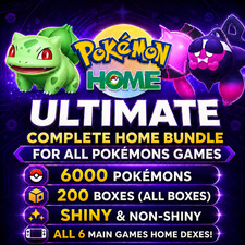Pokemon HOME Living Dex 6000 Pokemon COMPLETE...