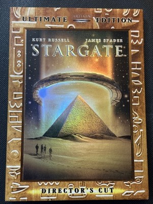 STARGATE Ultimate Edition Extended Cut DVD Starring Kurt Russell With Slip Cover