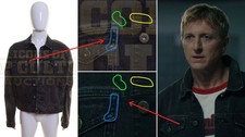 Screen Matched Cobra Kai Johnny Lawrence William Zabka Jacket With COA