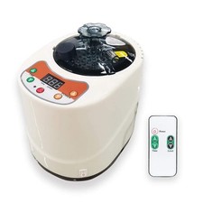 Portable Sauna Steamer, 2L 900W Stainless Steel Generator, with Remote Contro...