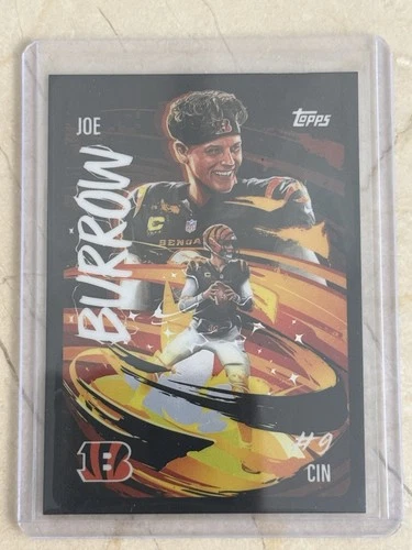 2025 Topps Chrome Joe Burrow Base (RAW)