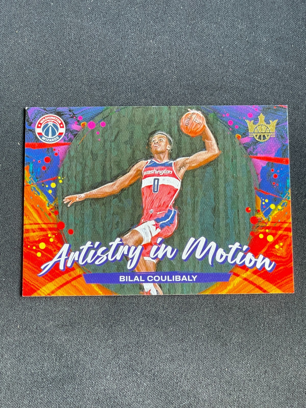 Bilal Coulibaly 2023-24 Panini Court Kings RC Artistry in Motion #24
