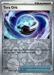 Tera Orb 189/191 Uncommon Reverse Holo Surging Sparks