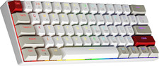 NEWMEN GM610 Wireless Mechanical Keyboard,60% Gaming Keyboard Red Switch
