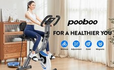 Fitness Exercise Bike Indoor Cycling Stationary Bicycle Home Cardio Workout Bike 14