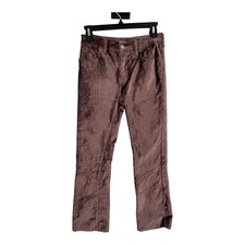 Free people pants Velvet Crop Bootcut brown size 25