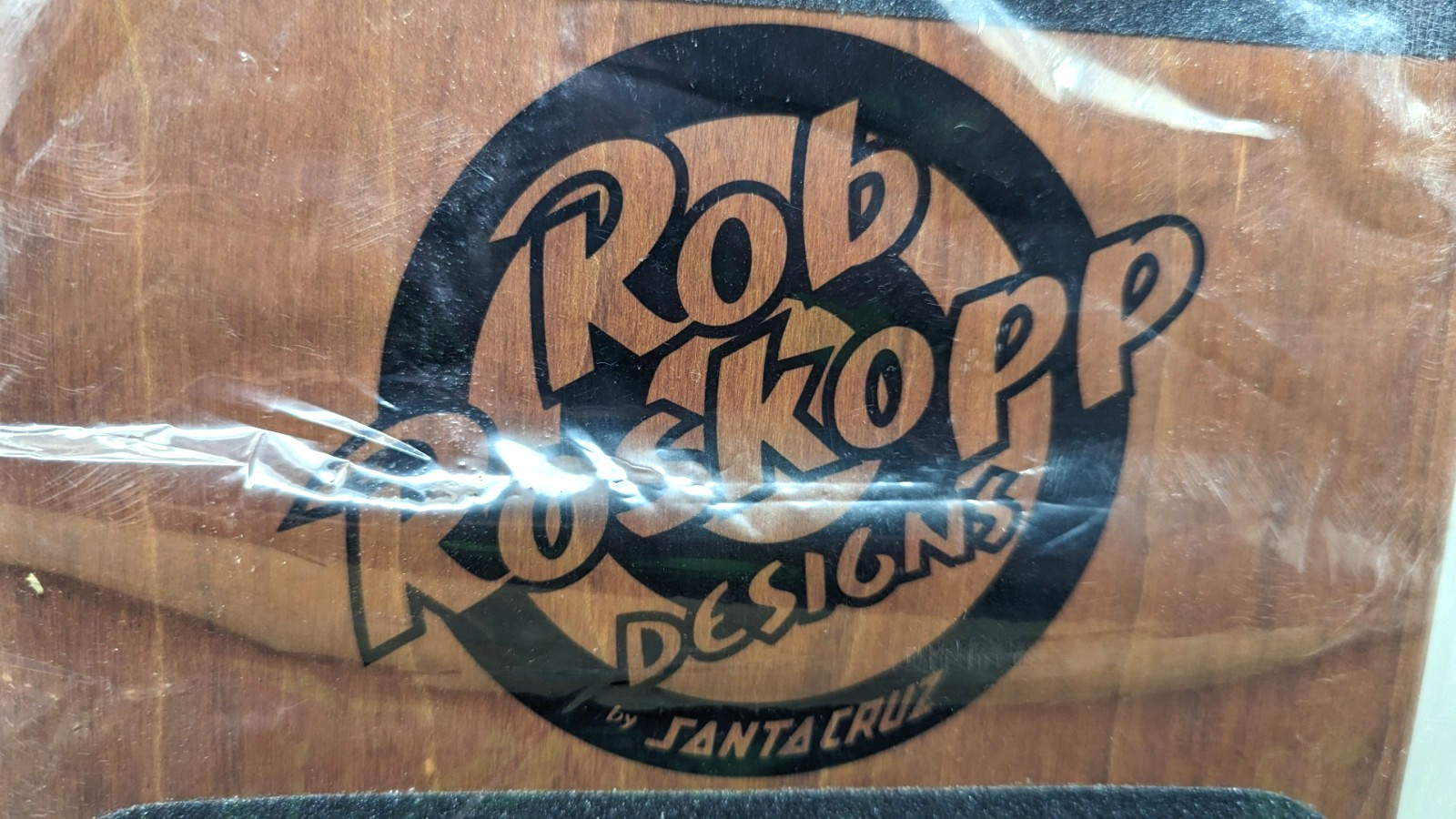 Old School Santa Cruz Rob Roskopp Face 9.5" Complete Skateboard