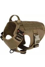 ICEFANG Tactical Dog Harness , Metal Buckle,Working Dog Large Vest Handle