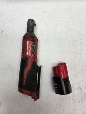 Milwaukee 2456-20 M12 12v 1/4" Cordless Ratchet W/ ONE BATTERY Tested