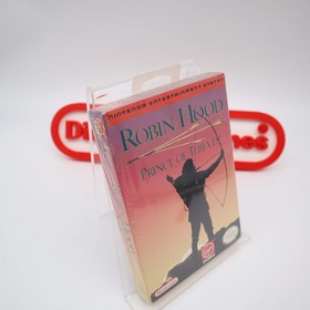 NES Nintendo ROBIN HOOD: PRINCE OF THIEVES - NEW & Factory Sealed with H-Seam!