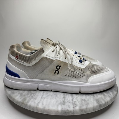 On Cloud On The Roger White/Indigo Tennis Shoe's Men's Size 12 3MD11471089