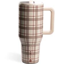 Hydrojug Fall Collection Blair Plaid Traveler 40oz Tumbler NIB