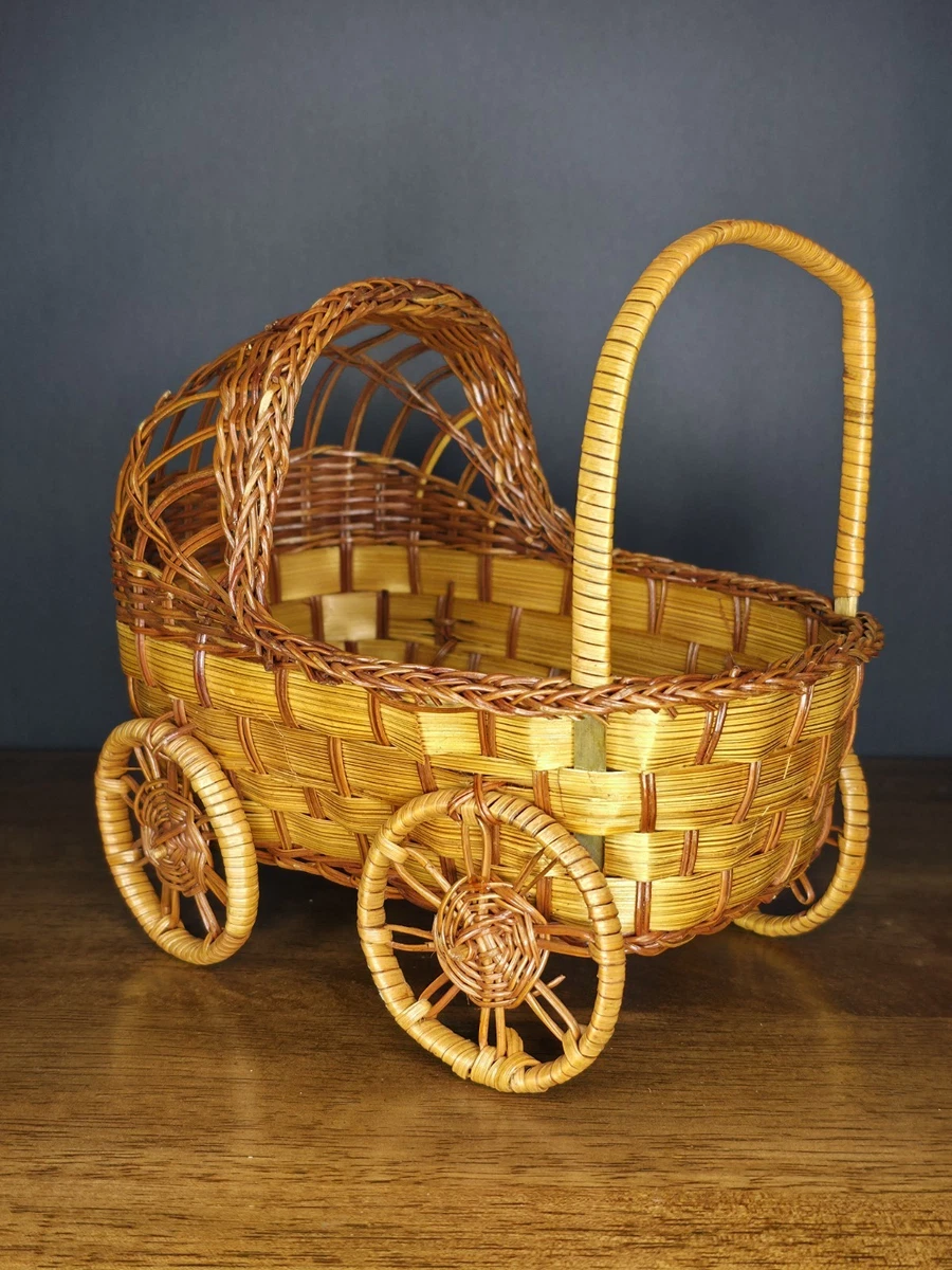 Wicker Baby Carriage for sale | eBay