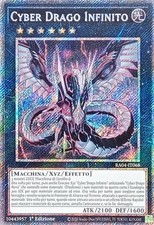 Cyber Drago Infinito - Rara Segreta Platino - RA04-IT068 - Italiano - Near Mint