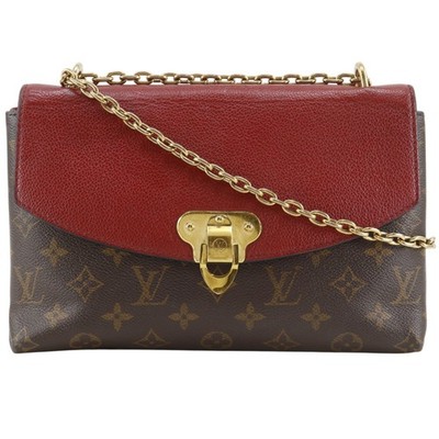 LOUIS VUITTON M43713 Sun Praseed Shoulder Bag Slys Brown Monogram canvas Women