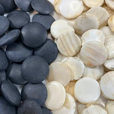 Vintage Go Stones Natural Shell 182 and Slate 182