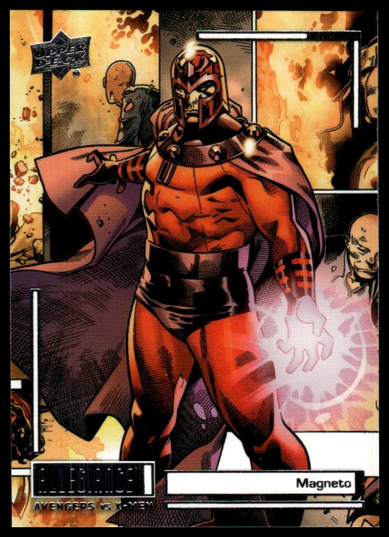 2023 Upper Deck Marvel Allegiance: Avengers vs X-Men Magneto #C7
