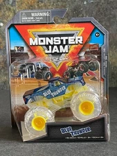 Monster Jam 💙 BLUE THUNDER 💙 Ghost Crew Series 36 CHASE