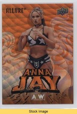 2024 Upper Deck Allure AEW Orange Slice Anna Jay #4 READ 1i7h